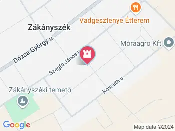 Házi Múzeum Zákányszék a térképen