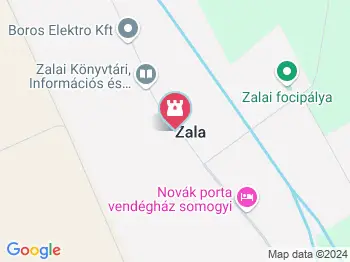 Zichy Mihály Emlékmúzeum Zala a térképen