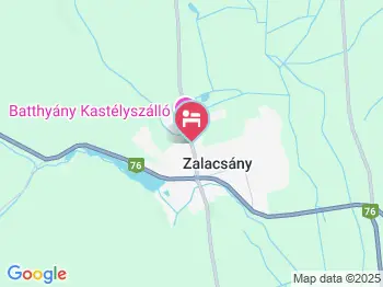 Batthyány Kúria Zalacsány a térképen