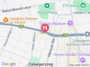 Alibi Pub Zalaegerszeg a térképen