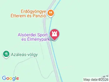 Alsóerdei Sport- és Élménypark Zalaegerszeg a térképen