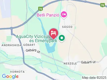 Aquatherma Termálfalu és Kemping Zalaegerszeg a térképen