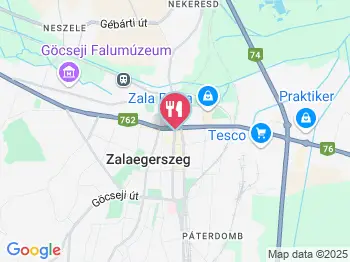 Arany Bárány Szálloda Étterme Zalaegerszeg a térképen