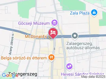 Arany Bárány Hotel Zalaegerszeg a térképen