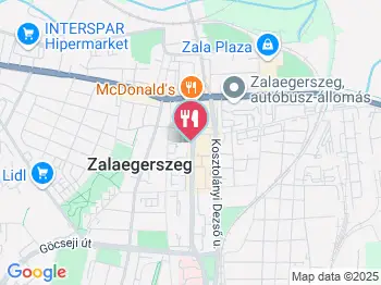 Café Egurzegh Zalaegerszeg a térképen