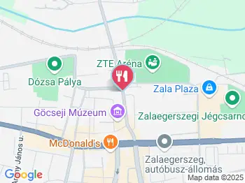 Café Mokka Zalaegerszeg a térképen