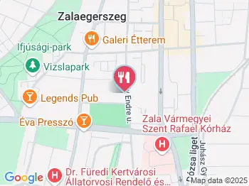 Centro Étterem Zalaegerszeg a térképen