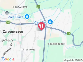 Don Pepe Étterem & Pizzéria Zalaegerszeg a térképen