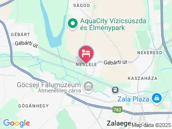 Fáraó Vendégház Zalaegerszeg a térképen