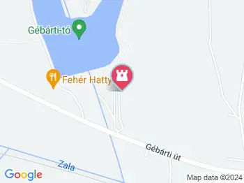 Gébárti-tavi Boldogasszony kápolna Zalaegerszeg a térképen