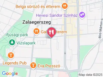 Golf Presso Zalaegerszeg a térképen