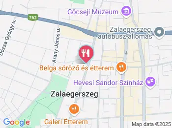 GYROSka Zalaegerszeg a térképen