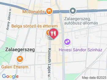 Illy Kávézó Zalaegerszeg a térképen