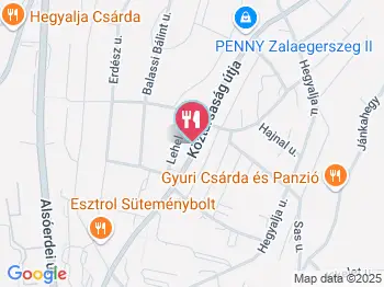 Pagoda Zalaegerszeg a térképen