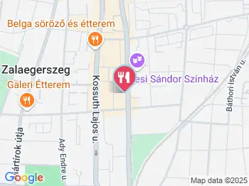 Paradicsom Étterem & Főzelékfaló Zalaegerszeg a térképen