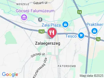 Pedro Steak és Pizza Mex Zalaegerszeg a térképen