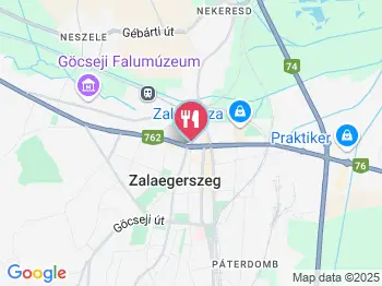 Piac Bisztró Zalaegerszeg a térképen