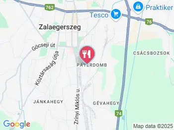 Pitvar Söröző, Vendéglő, Panzió & Lovagi Étterem Zalaegerszeg a térképen