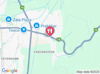 Tó-Ka Étterem és Panzió Zalaegerszeg a térképen