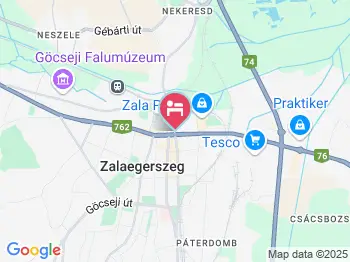 Willis Hotel Business & Wellness Zalaegerszeg a térképen