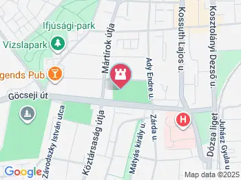 Zalaegerszegi Városi Strandfürdő és Fedett Uszoda Zalaegerszeg a térképen