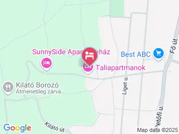 Alsóhegyi Apartmanok Zalakaros a térképen