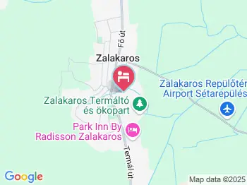 Apartman Mercédesz II Zalakaros a térképen