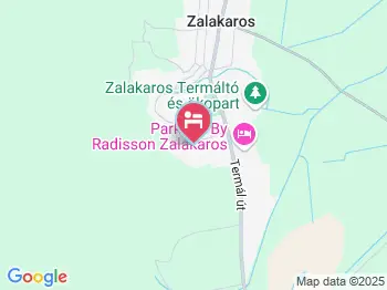 Arany Apartmanházak Zalakaros a térképen