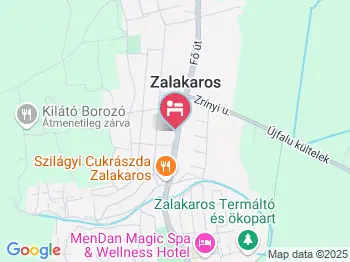 Aurora Ház Zalakaros a térképen