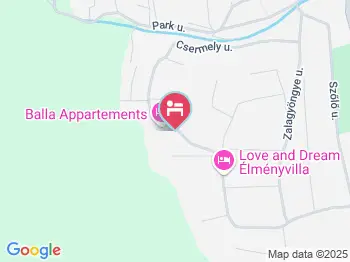 Balla Apartman Zalakaros a térképen