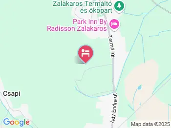 Balogh Apartman Zalakaros a térképen
