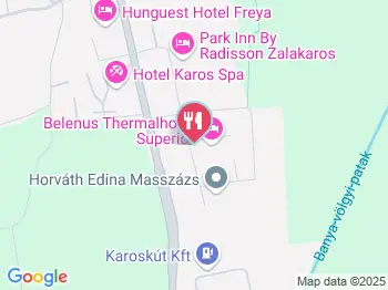 Belenus Restaurant & Cafe Zalakaros a térképen