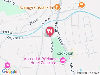 Bella Ria pizzéria & pub Zalakaros a térképen