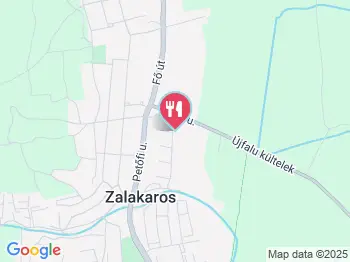 Betyár Csárda Pizzéria Zalakaros a térképen