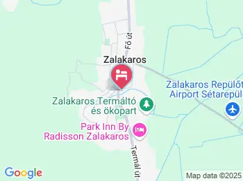 Blanka Apartmanház Zalakaros a térképen