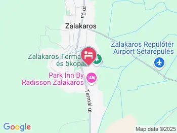 Centrum Apartmanház Zalakaros a térképen