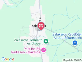  Égerfa Nyaralóházak Zalakaros a térképen