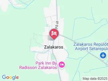 Enikő Apartman Zalakaros a térképen