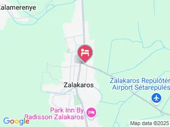 Erika Apartmanház Zalakaros a térképen