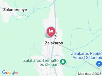 Familie Magyar Apartman II. Zalakaros a térképen