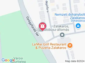 Gróf Batthyány Lajos-mellszobor és Első Független Magyar Kormány tagjai Zalakaros a térképen