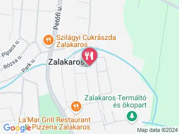 Hársfa Bisztró Zalakaros a térképen