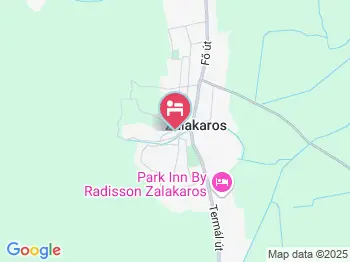 Haus Jeremias therme Zalakaros a térképen