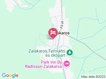 Hohl Apartmanház Zalakaros a térképen