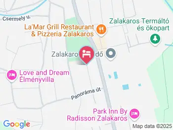 Hotel Aphrodite Zalakaros a térképen