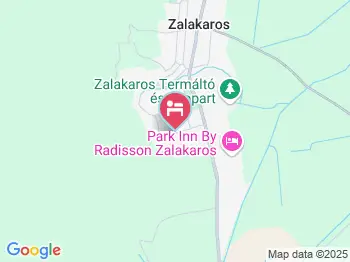 Irisz Hillside Apartman Zalakaros a térképen