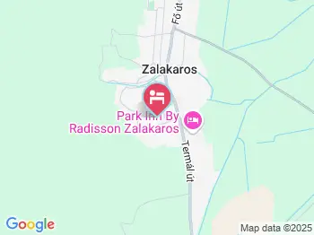 József Apartman Zalakaros a térképen