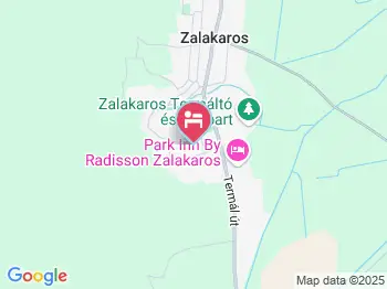 Kanizsai Apartmanház Zalakaros a térképen