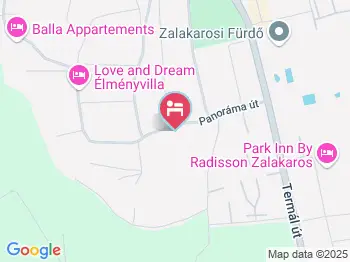 Karos Centrál Apartmanház Zalakaros a térképen