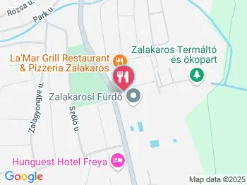 Kicsi Rigó Étterem Zalakaros a térképen